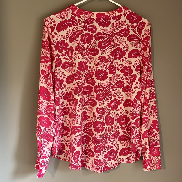 An Taylor pink floral top size S - Picture 3 of 5
